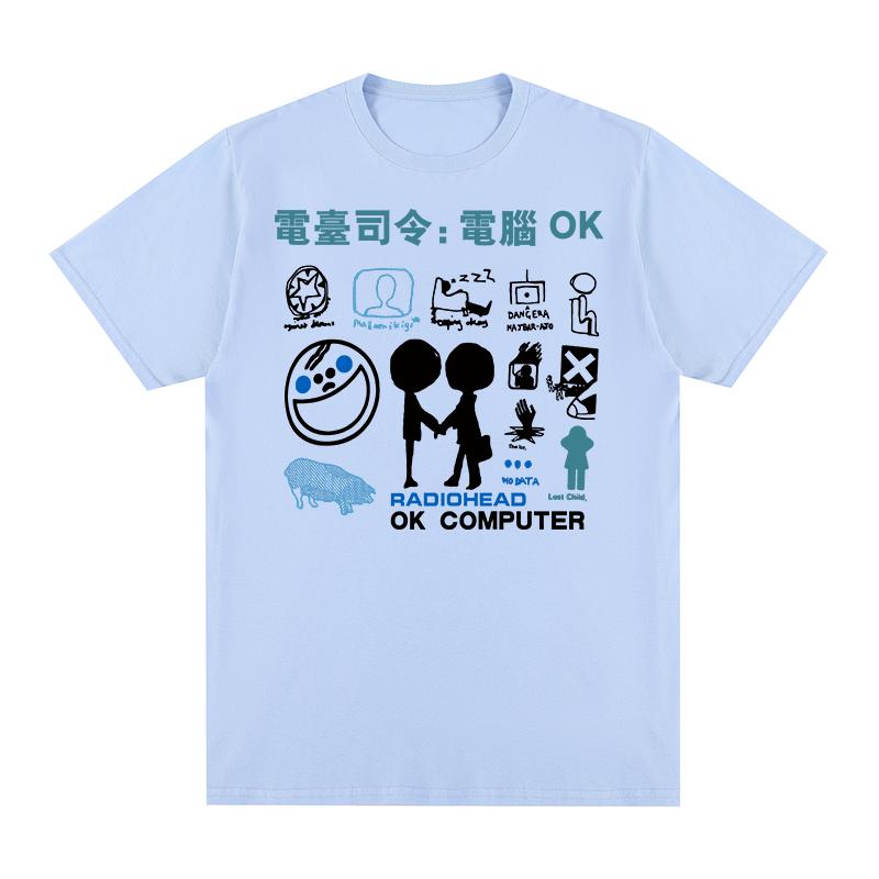 Radiohead Vintage Tshirt The Bend Funny Rock Boy Camisetas Hombre Hip Hop Cotton Unisex T shirt New TEE TSHIRT Womens tops