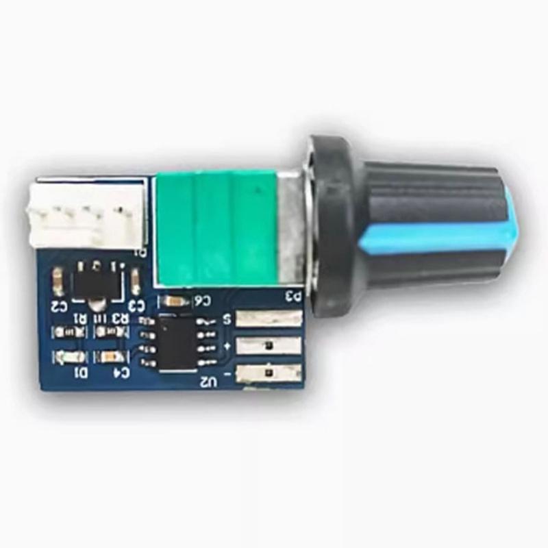 Precise 4 Pin PC Fan Speed Regulator, 12V  Cooling Control for Computer Case Heat Management