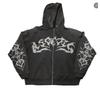 Unisex Dark Gothic Punk Graphic Print Pullover Hoodie Long Sleeve Loose Streetwear Sweatshirt For Men Women