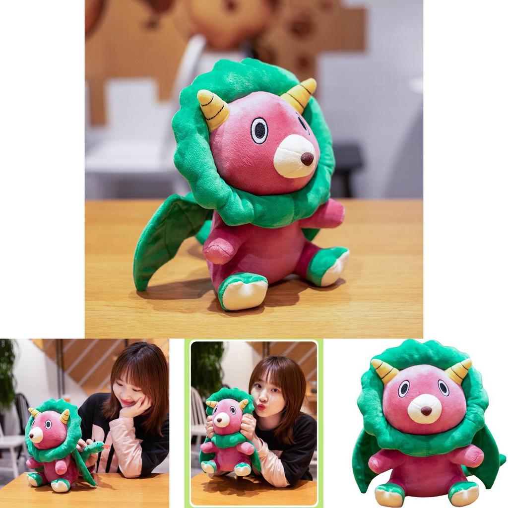 Cute Cartoon Chimera Lion Plush Toy Cozy Pp Cotton Stuffed Animal For Collectors