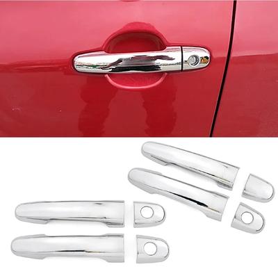 For Toyota Yaris 2 / 3 Door 2006-2012 Car Styling Chrome Side Door Handle Cover Trim 2007 2008 2009 2010 2011