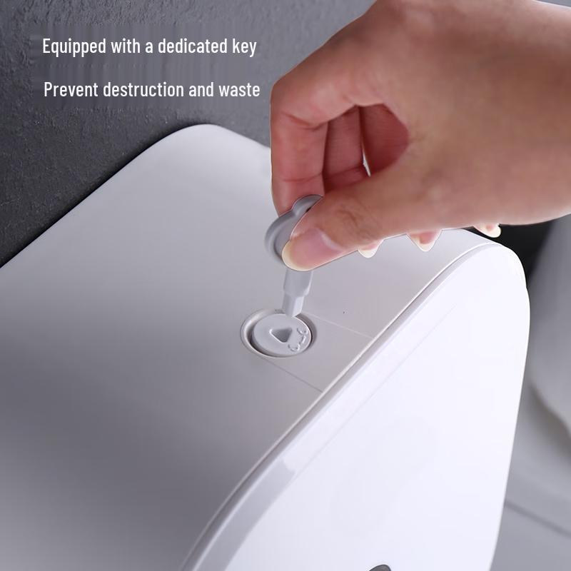 Lion Search Hotell Väggmonterad Centerdrags-Servetthållare