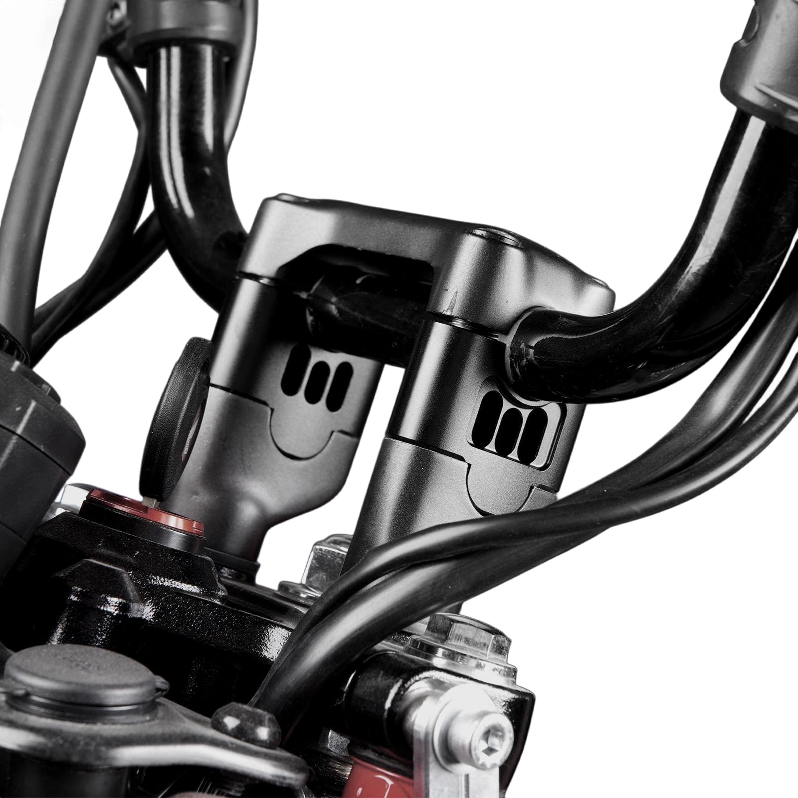 

Entrotech Handlebar Post, 30mm Rise, Handlebar Spacer for Motorcycles, Hunter Cub (JA55/JA65), Monkey 125 (JB02/JB03/JB05), Dax 125 (JB04/JB06), 7/8 i