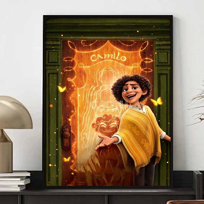 Disney Diamond Painting Camillo Theme Banner, Cartoon Diamond Painting Full Diamond Cross Stitch DIY Gift Home Decoration