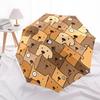 1pc Dogs Pattern Umbrella with Plastic Handle,Compact & Stylish,Cartoon Pattern,Outdoor UmbrellaPT293