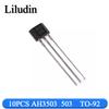 10PCS/lot SS49E OH49E A3144E SS40AF SS41F SS495A US1881 UGN3503 OH137 ATS276 Hall Element Hall Sensor Hall Effect Sensor TO-92