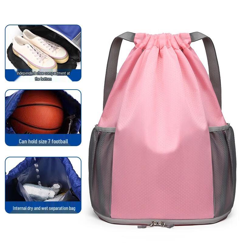 Детский рюкзак-мешок для баскетбола большой вместимости