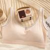 Girls bra underwear women's sports small vest junior high school high school students development period thin pure cotton no steel ring summer