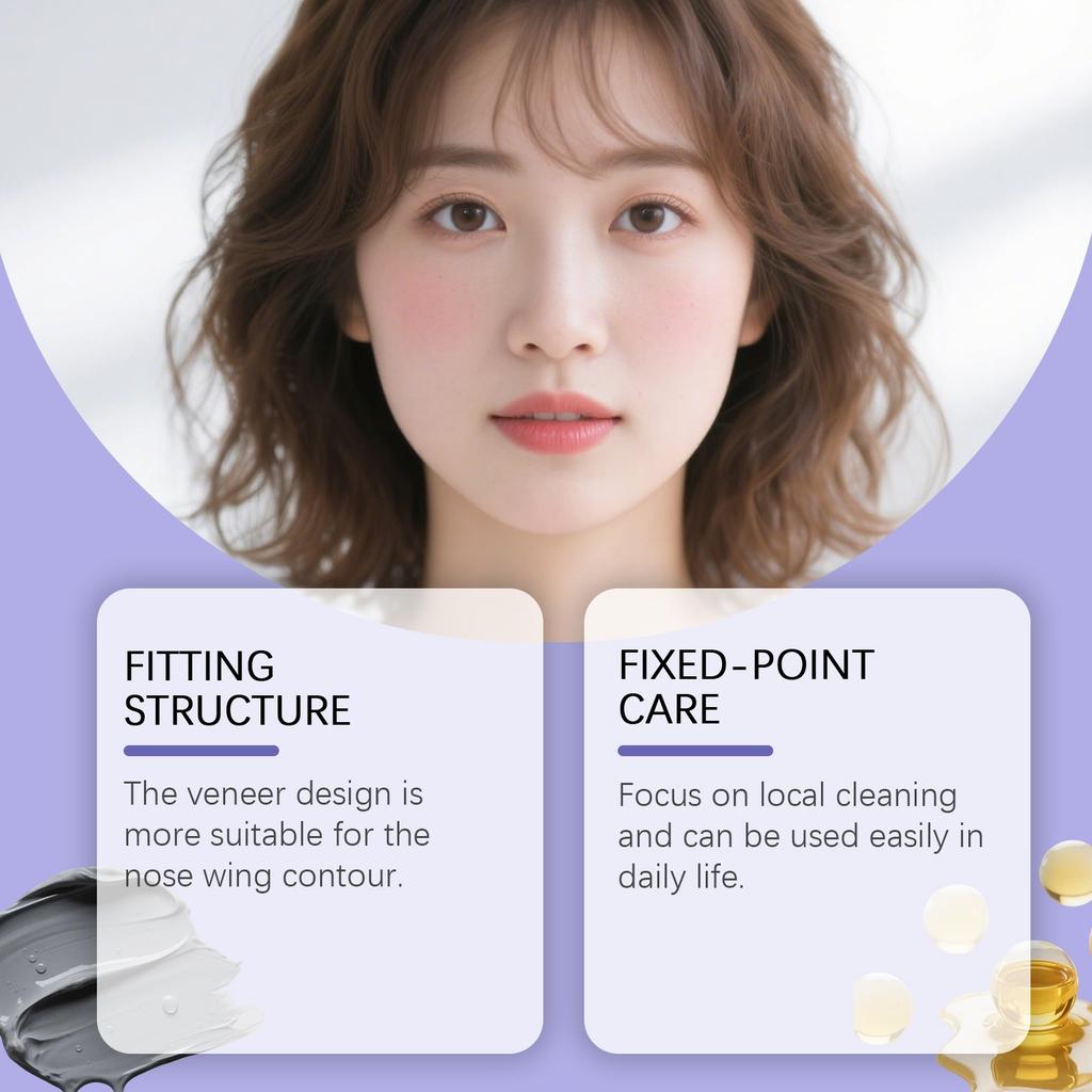 Nasal Pore Patch, Pore Cleaning Nasal Patch, Exfoliation And Blackhead Removal Care Nasal Patch