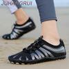 Wasserschuhe Für Damen Herren Barfuß Strandschuhe Anti-Rutsch Schnelltrocknend Outdoor Watschuhe Schwimmschuh Unisex Sneaker Atmungsaktiv