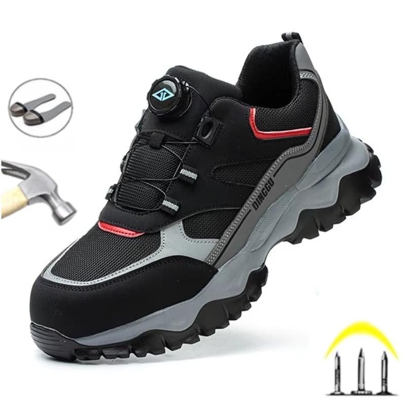 Fashion  Labor Safety Protection Shoes Sneakers Steel Toe Indestructible Construction Anti Smashing Male Working Footwear