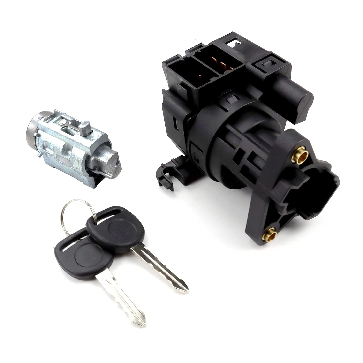 Ignition Switch & Ignition Lock Cylinder With 2 Keys Compatible With 1997-2005 Chevy Malibu Impala Monte Carlo Olds Alero Grand Am Repalces 12458191