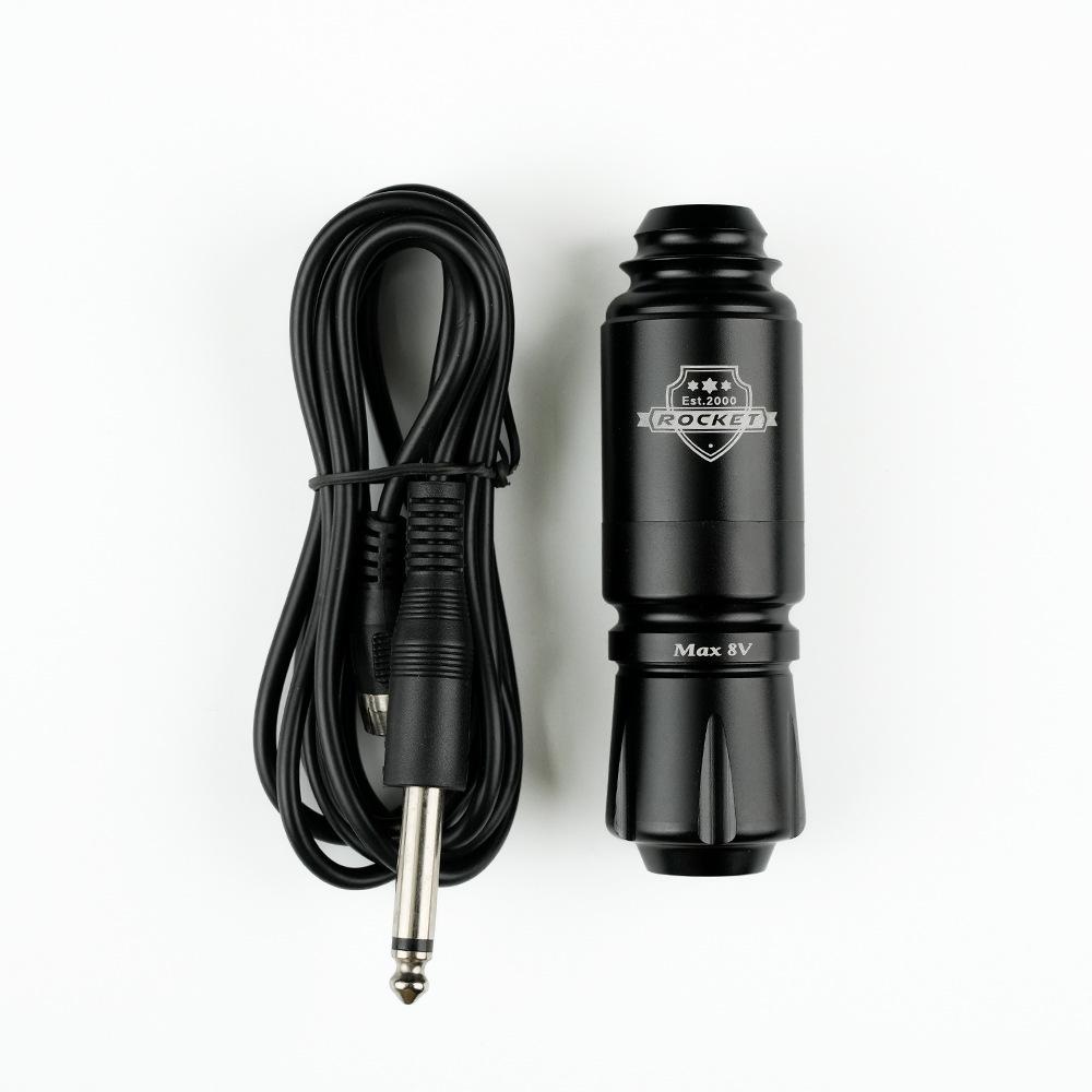 

Мини тату-машинка Dragon Artist Rocket для татуировки и перманентного макияжа, RCA лайнер/шейдер чёрный