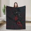 Black Widows Plush Blanket Child Flannel Throw Blanket For Home Decor Soft Warm Custom Quality Bedspread Birthday Present