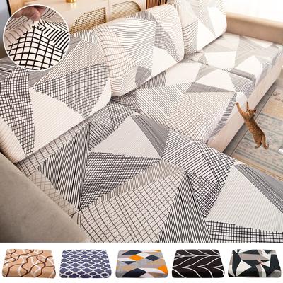 Stretch Printed Sofa Cushion Cover Anti -Dirty Home Decor Washable Settee Covers For Pets Kids Living Room Furniture Couch Case