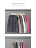 Men's 350g Vintage Washed Long Sleeve T-shirt - Lightweight Round Neck Casual Base Layer for Spring & Autumn.
