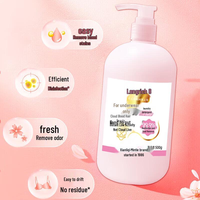 Longliqi Gold Label 8-piece Floral Wash & Care Set