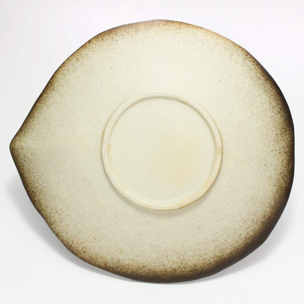 Mino Ware, Yamasaku, Asian Leaf-shaped 8.5cm Plate, Türkiye, 520-0100