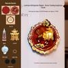 DIY Mother's Day Brocade Magnet Kit - Chinese Style Craft for Team Building