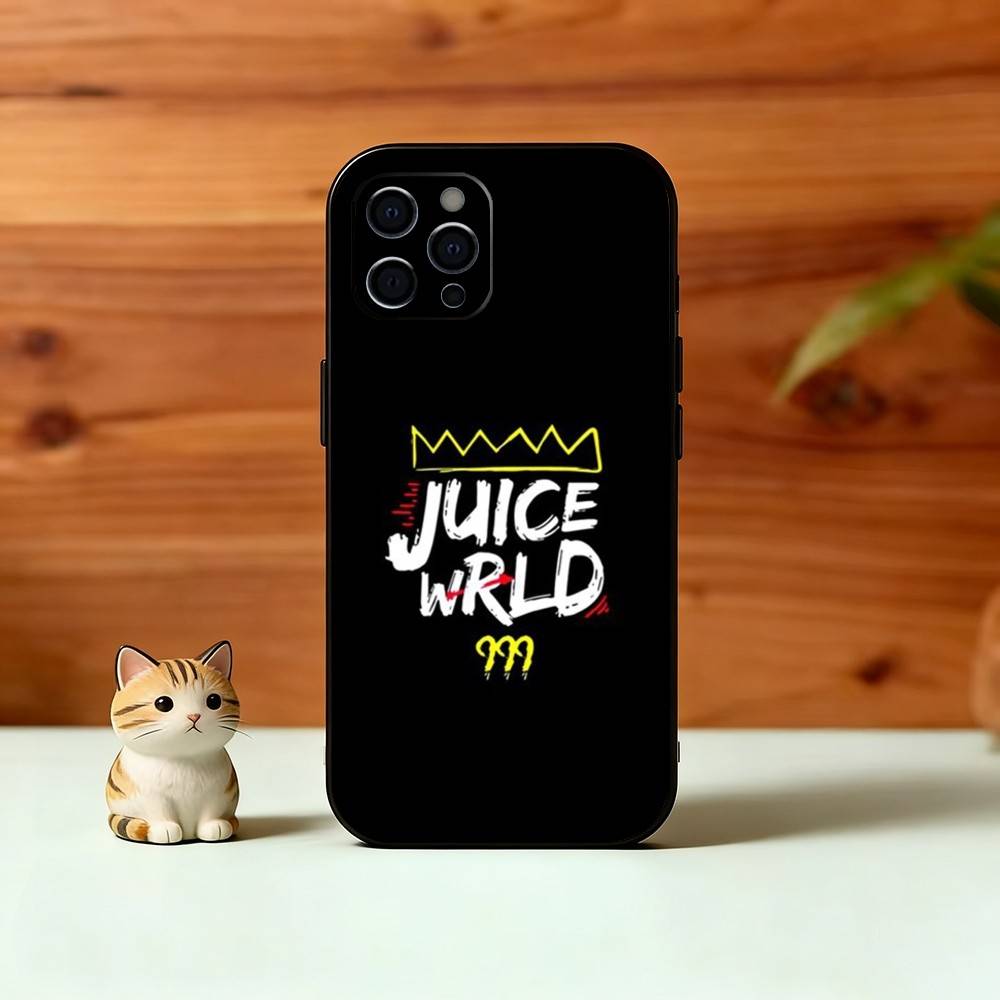 

J-Juice Cool 999 W-Wrld Phone Case For iPhone 17,16,15,14,13,12,11 Plus,Pro Max,XS,Soft Silicone Black Cover iPhone13PROMAX