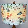 Yousheng Drum Lamp Shade Vintage Style Lamp Shade Lamp Cover Replacement Western Lampshade for Floor Lamps Table Lamps