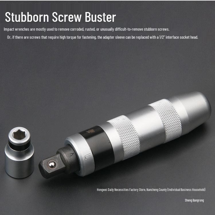 Multifunctional Impact Screwdriver Tool Set with Impact Bits