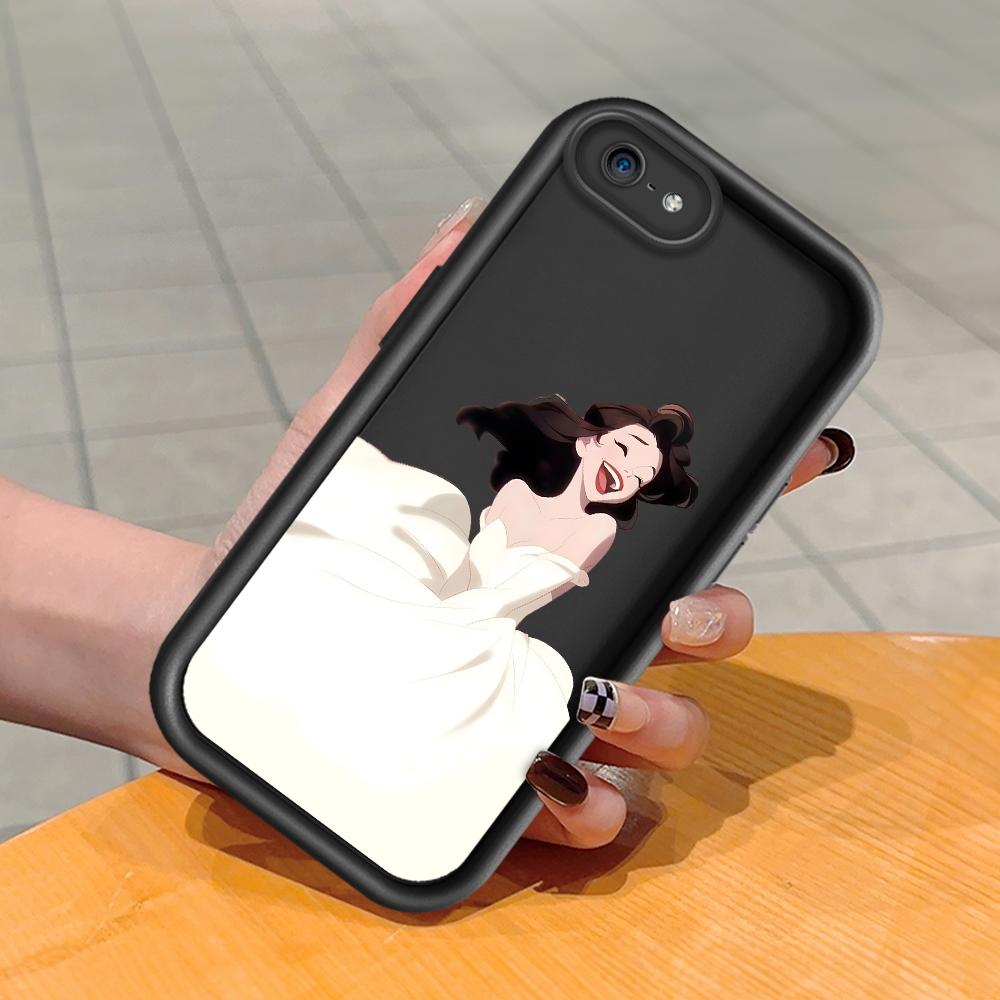 Soft Silicone Square Ladder Printing Pattern Phone Casing Full Cover Camera Shockproof Protection Rubber Case for iPhone Infinix Tecno OnePlus