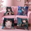 Hoshimi Miyabi Z-Zone Z-Zero Cushion Cover Plush Fabric Soft Double-Sided Printed Sofa Warm Winter Home Gift Pillow Cover
