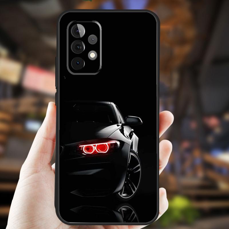 Japan JDM Sport Car Case For Samsung Galaxy A32 A56 A16 A15 A22 A52 A54 A14 A26 A36 A55 A35 A05 A06 A53 A33 A13