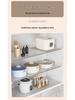Multi-Layer Divider Cabinet & Telescopic Shoe Rack with Stainless Steel Sink Shelf