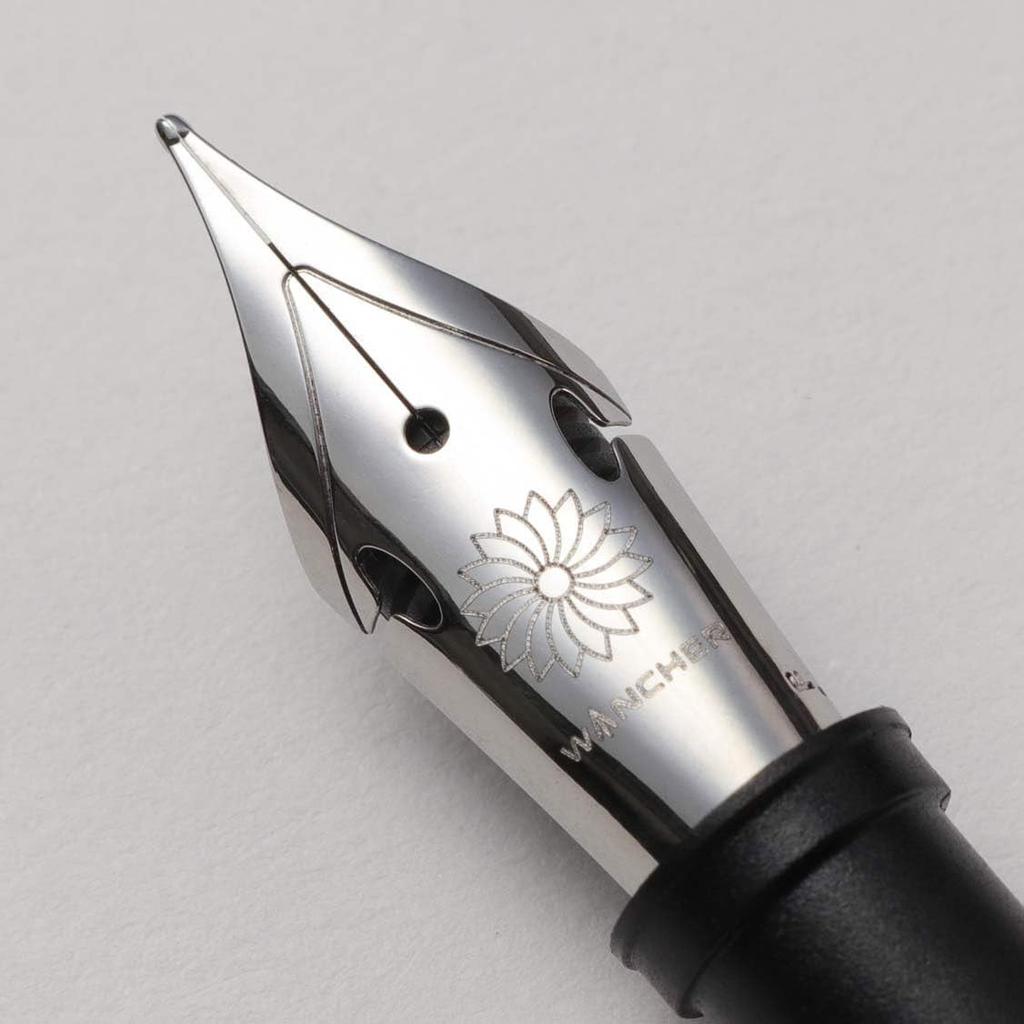 WANCHER Replacement Nib Jowo Soft Nib Stainless Steel for Wancher Fountain Pens Made by Germany Fountain #6 Jowo, [Wancher Pen]