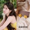 Xu I is dazzling Zhao Lusi Xu Yan same silver needle zircon pearl earrings elegant stud earrings light luxury high-end earrings