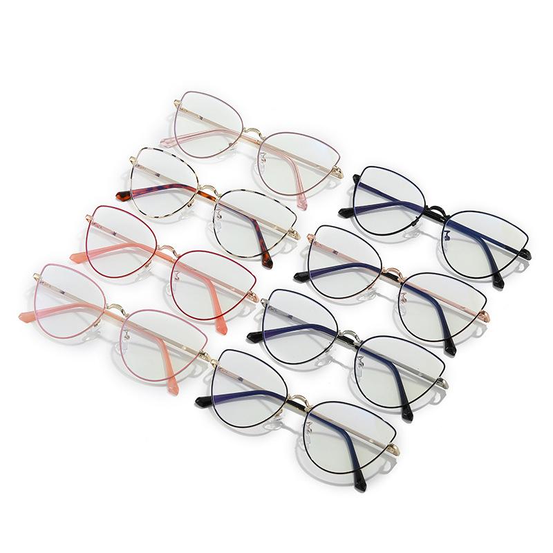 Feminino Anti Blue Light Glasses Women Cat Eye Optical Myopia Nearsighted Computer Eyewear Minus 2 3 Diopter Glasses