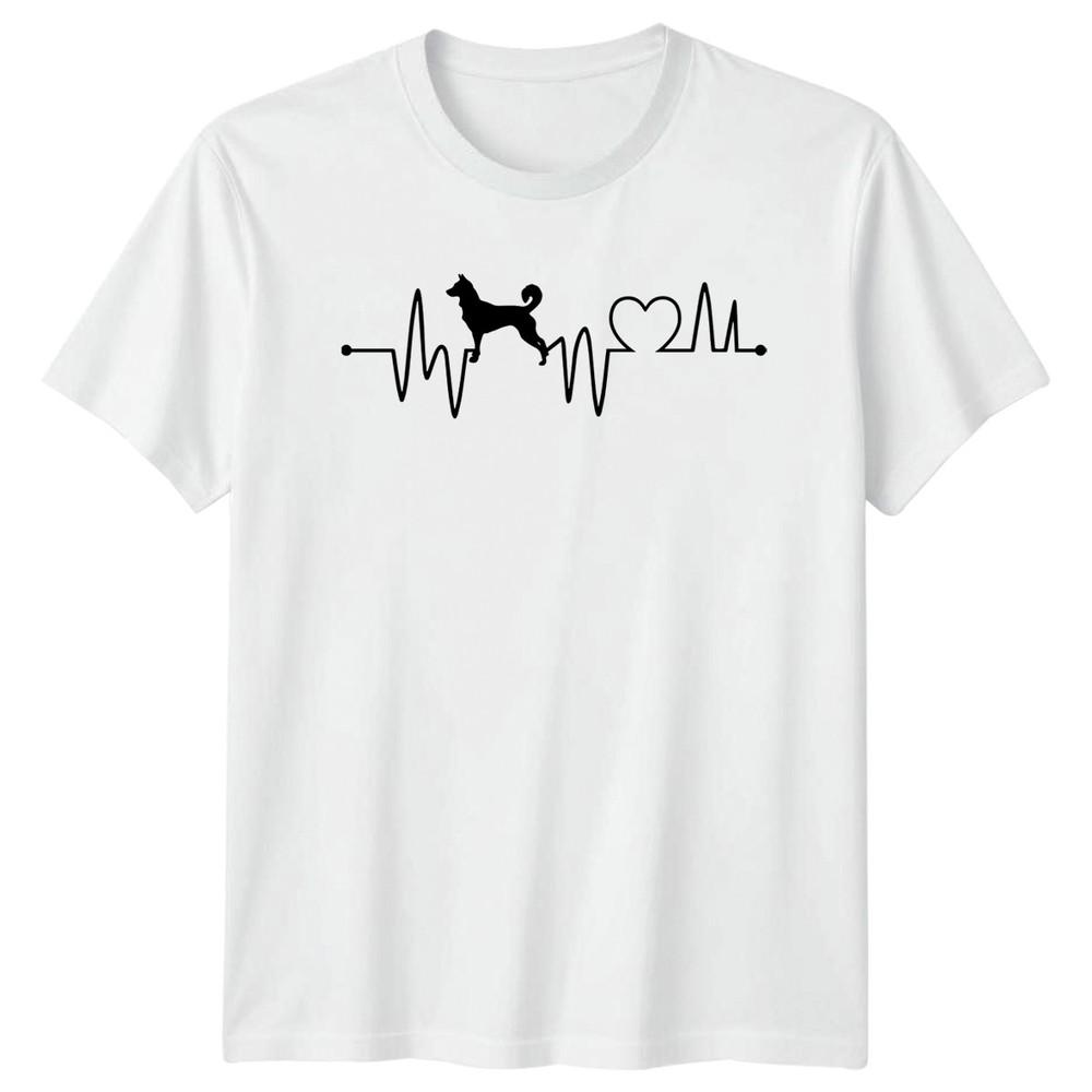 Dog Heartbeat TShirt Pet Lover Birthday Gift For Him And Her S