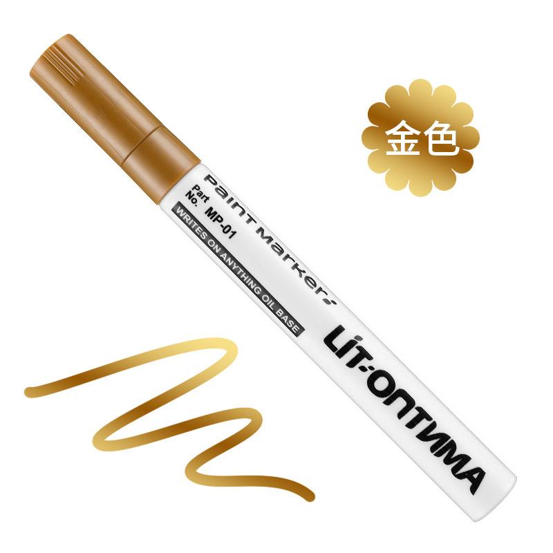 12color Paint Marker,Waterproof Not Easy To Fade,Car Paint,Wood,Ceramics,Tires, Balloons,Shoes,Metal Markers Paint-Mending Pen