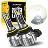 AUXITO 9005 LED Headlight Bulb Kit HighLow White Super Bright 6500K CANBUS EOA