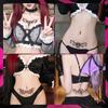 Herbal Semi-Permanent Waterproof Succubus Tattoo Sticker for Women - Long-Lasting, Scar-Covering, High-End Design for Chest, Waist, and Abdomen