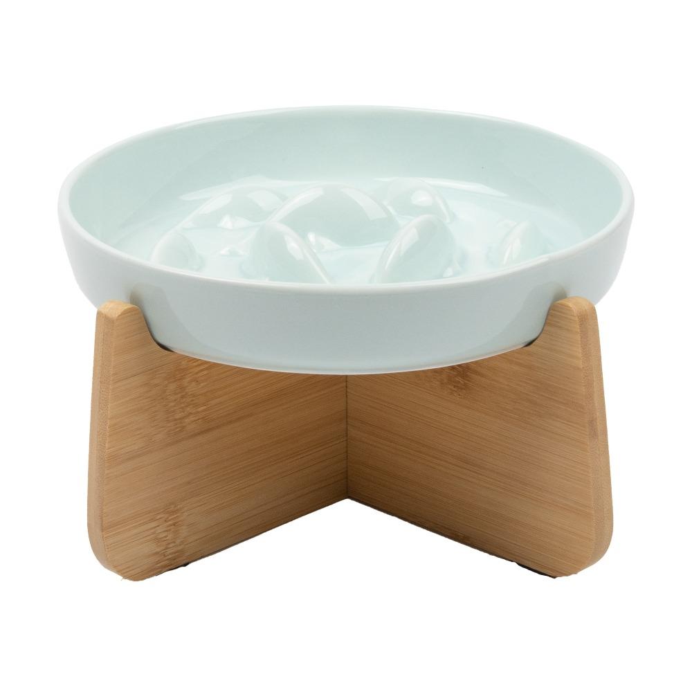 Anti-choking Slow Feeder Bowl Ceramic Cat Feeding Bowl Anti Vomiting Bowl  for Cats Dogs