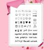 Weather Signs Transparent Stamp Clear Stamp Seal Time Words Silicone Stamp for Photo Scrapbooking Decorations