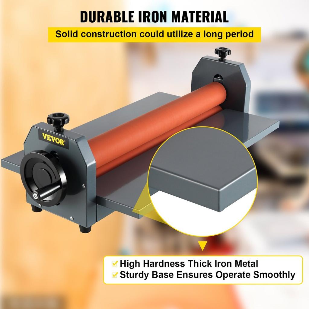 29.5" 750MM Manual Cold Roll Laminator Vinyl Photo Film Mounting Laminating Machine Cold Roll Laminating Machine