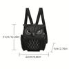 Owl Double Shoulder Bag for Women, PU Personalized Small Backpack, Travel Bag, Student Backpack.