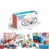 Plastic Domino Train Playset With Sensor Control For Children Interactive Learning