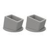 2Pcs Car Seat Belt Buckles Holder Universal Silicone Easy Access Vehicle Seatbelt Booster Automotive Safety Belt Fixer Accessories