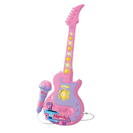 Kids Microphone Toy with Height Standing Stand Toddlers Boys Girls Karaoke Machine with LED Light Music Children Adjustable Mic Singing Musical Toy