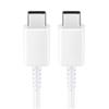 Oryginalny Kabel Samsung Usb-C Do Usb-C Ep-Dw767 Do Ładowania 1.8M 3A 25W / 45W Biały
