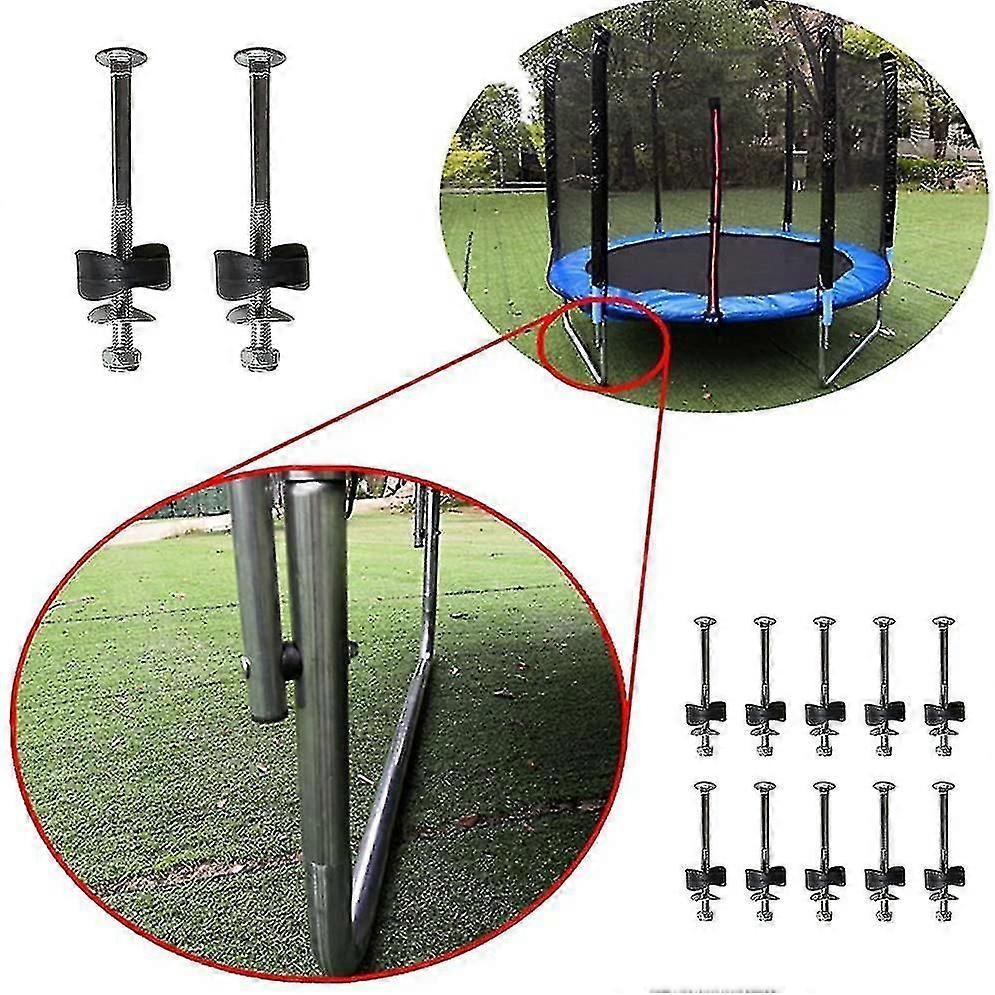 12 Pack Trampoline Spacers With Screws To Fix The Trampoline - Replacement Trampoline Accessories-Good