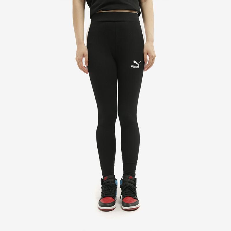 (WMNS) PUMA Classic T7 Pants 'Black' Women's 599973-01