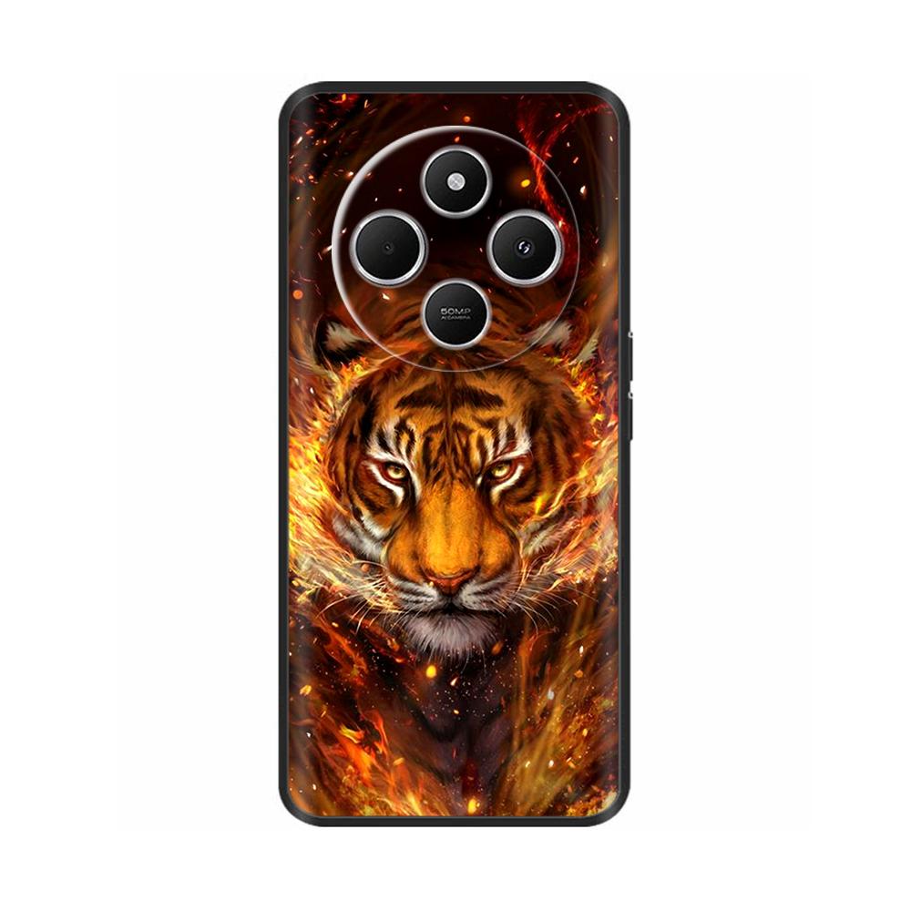 For Xiaomi Redmi 14C Silicone Case Cute Pattern Soft TPU Phone Cover For Redmi 14C Fundas Protective Back Cover 14 C Bumper Bags