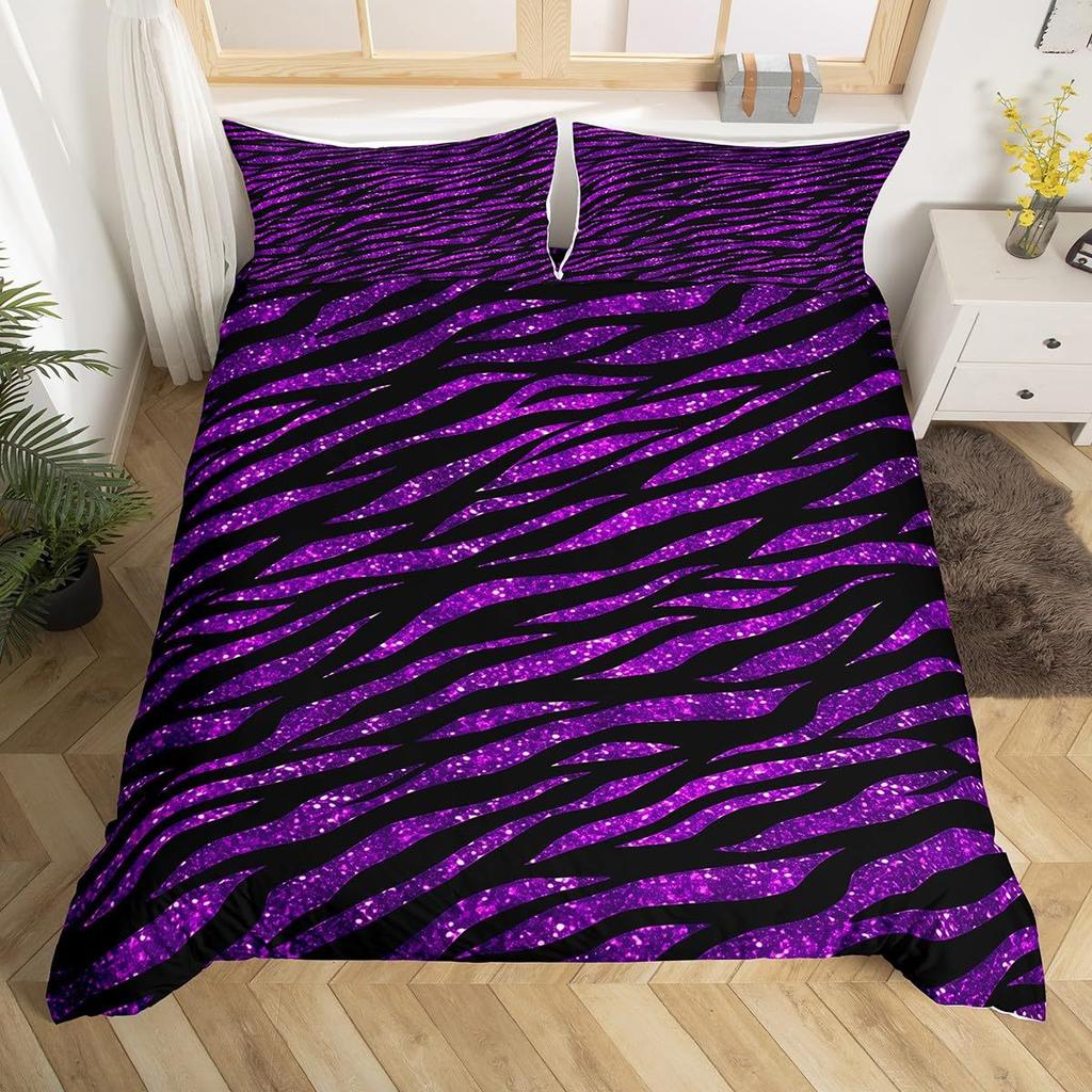 American Football Green Flame Three-Piece Quilt Cover 3D Digital Printing Bedding Set