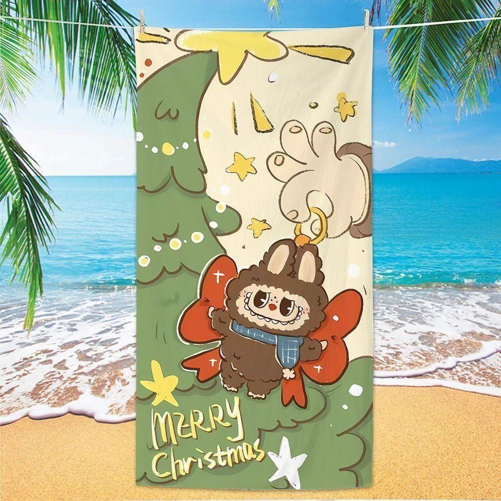 Cute Cartoon Children's Bath Towels, Running Sports Quick-drying Towels, Swimming Bath Towels, Beach Towels